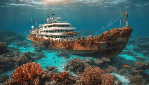 What happened to the Coral Adventurer after it ran aground in PNG?